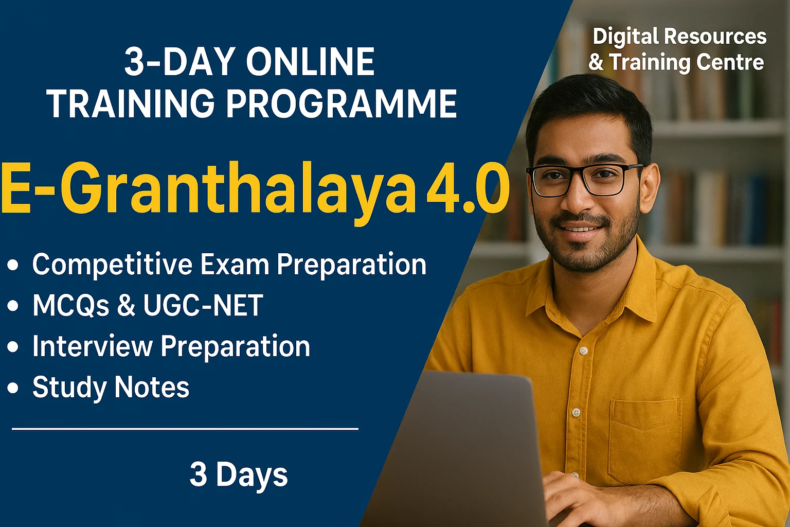 3-Day Certificate Programme on E-Granthalaya 4.0