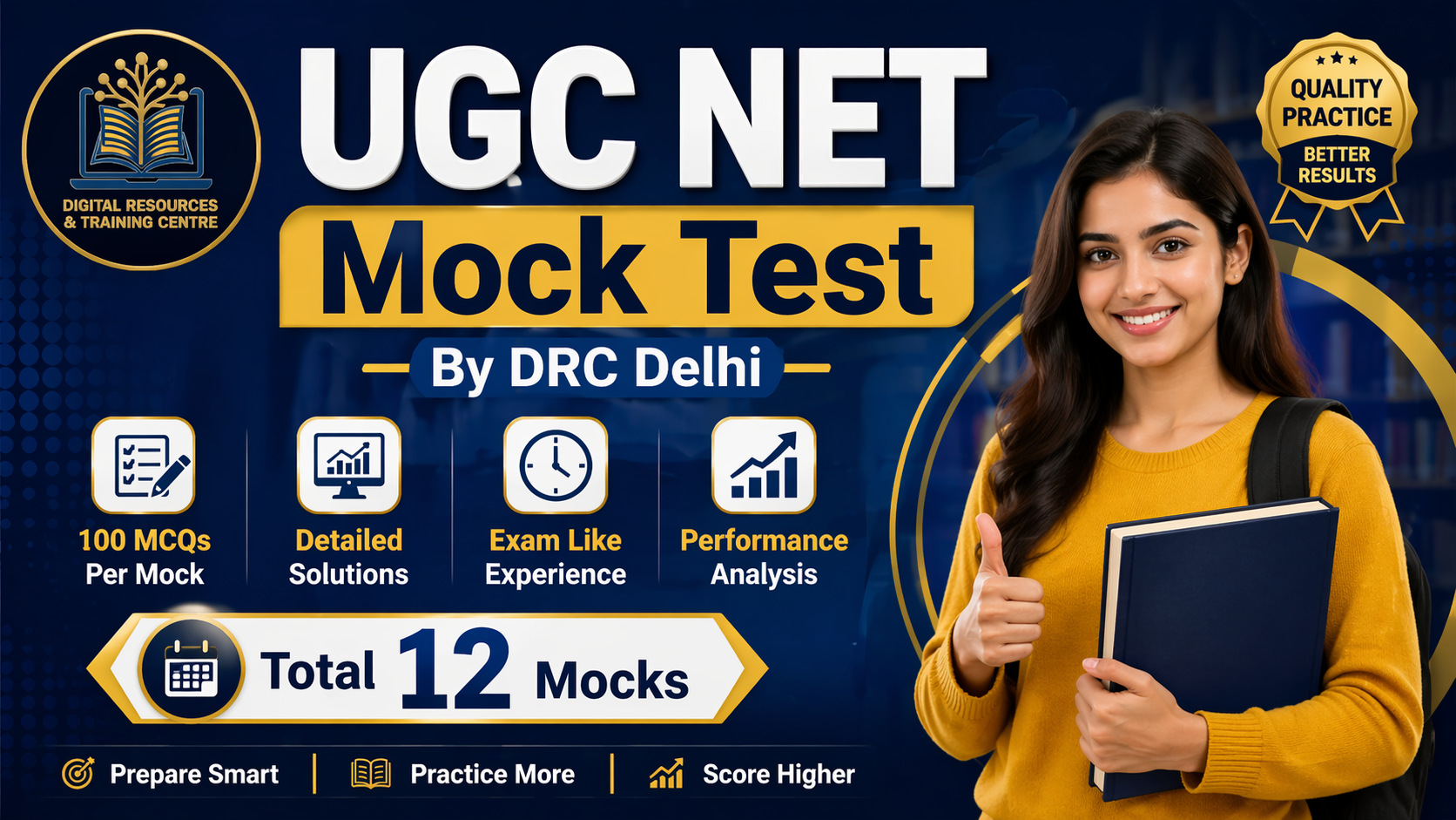 UGC NET Mock Test 100 MCQs