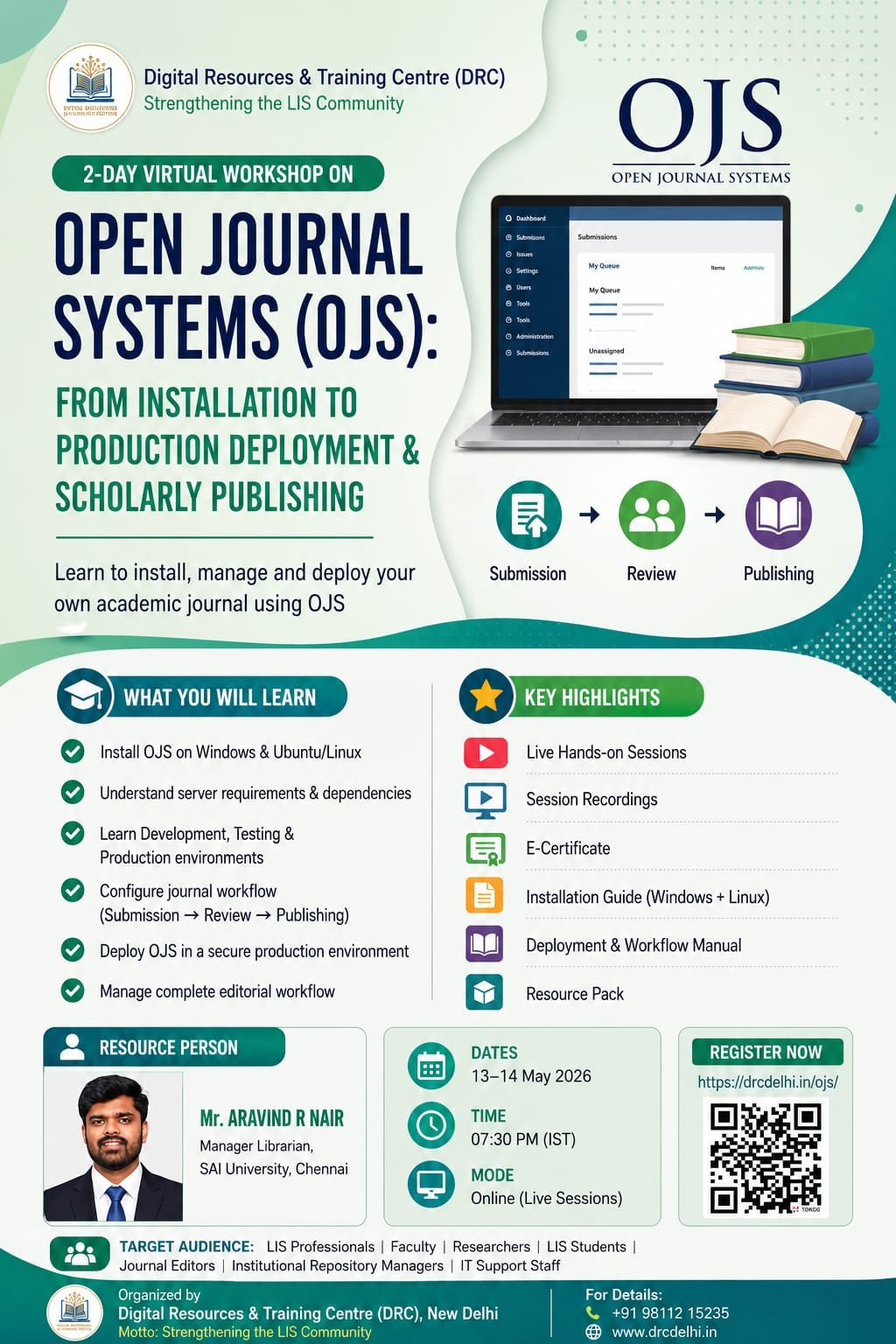 Open Journal Systems (OJS) Workshop