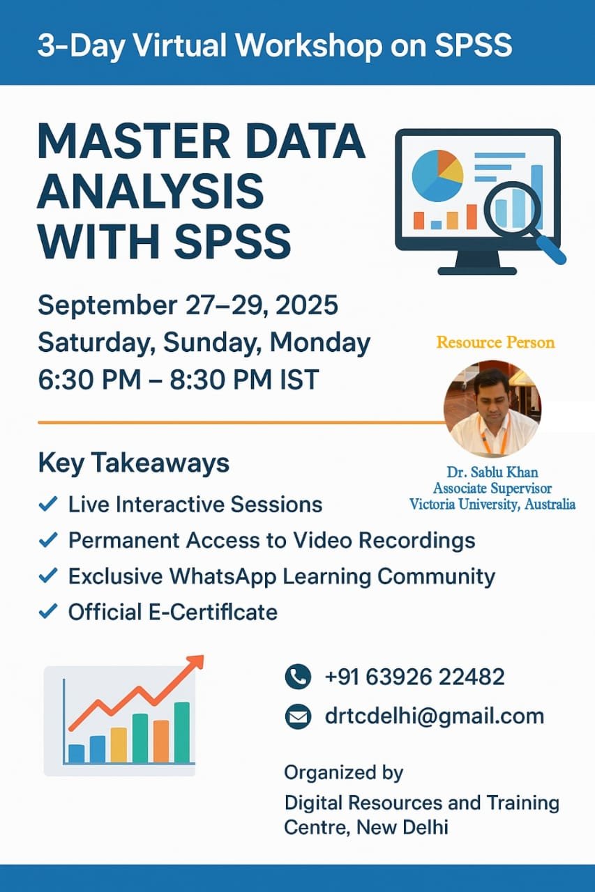 SPSS Data Analysis Workshop