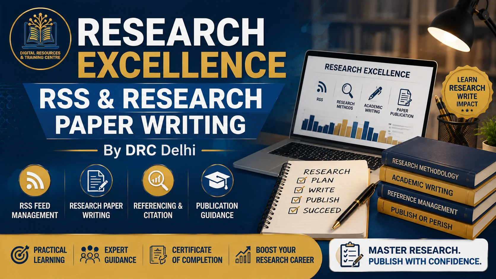 2 Training Programs on Research Excellence & Support (RSS) | 2nd Research Paper Writing